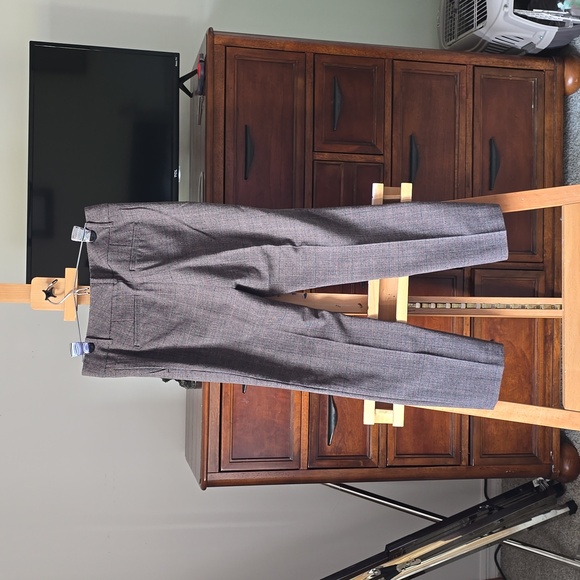 Ann Taylor Factory Plaid Pants - Picture 2 of 6